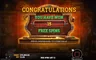 Free spins screen