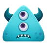 Alien (Blue Horned Triangular)