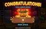 Free spins screen