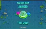 Free spins screen