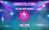 Free spins screen