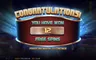 Free spins screen