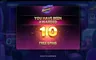 Free spins screen