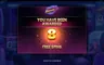 Free spins screen