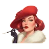 Redhead Lady