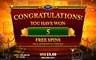 Free spins screen