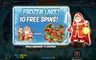 Free spins screen