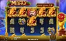 Free spins screen
