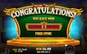 Free spins screen