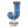 J