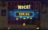 Free spins screen