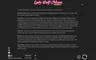 Info / About screen