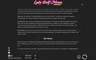 Info / About screen