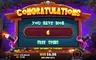 Free spins screen