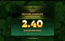 Free spins screen