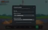 Info / About screen