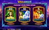 Free spins screen