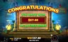 Free spins screen