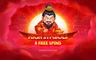 Free spins screen