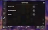 Game settings