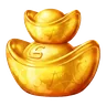 Gold ingot (yuan bao)