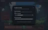 Info / About screen