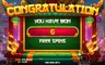 Free spins screen