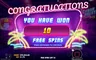 Free spins screen
