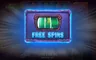 Free spins screen