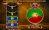 Free spins screen
