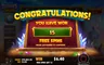 Free spins screen