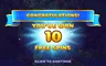 Free spins screen