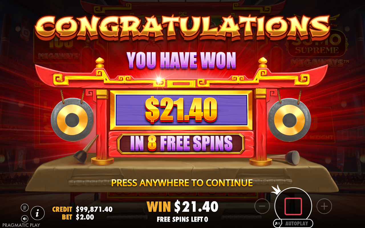 Win screen