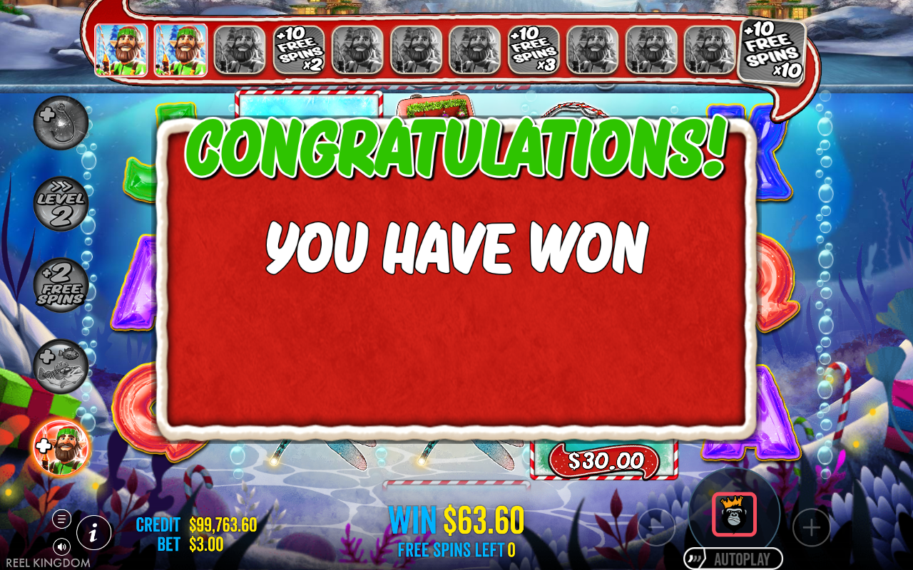 Win screen