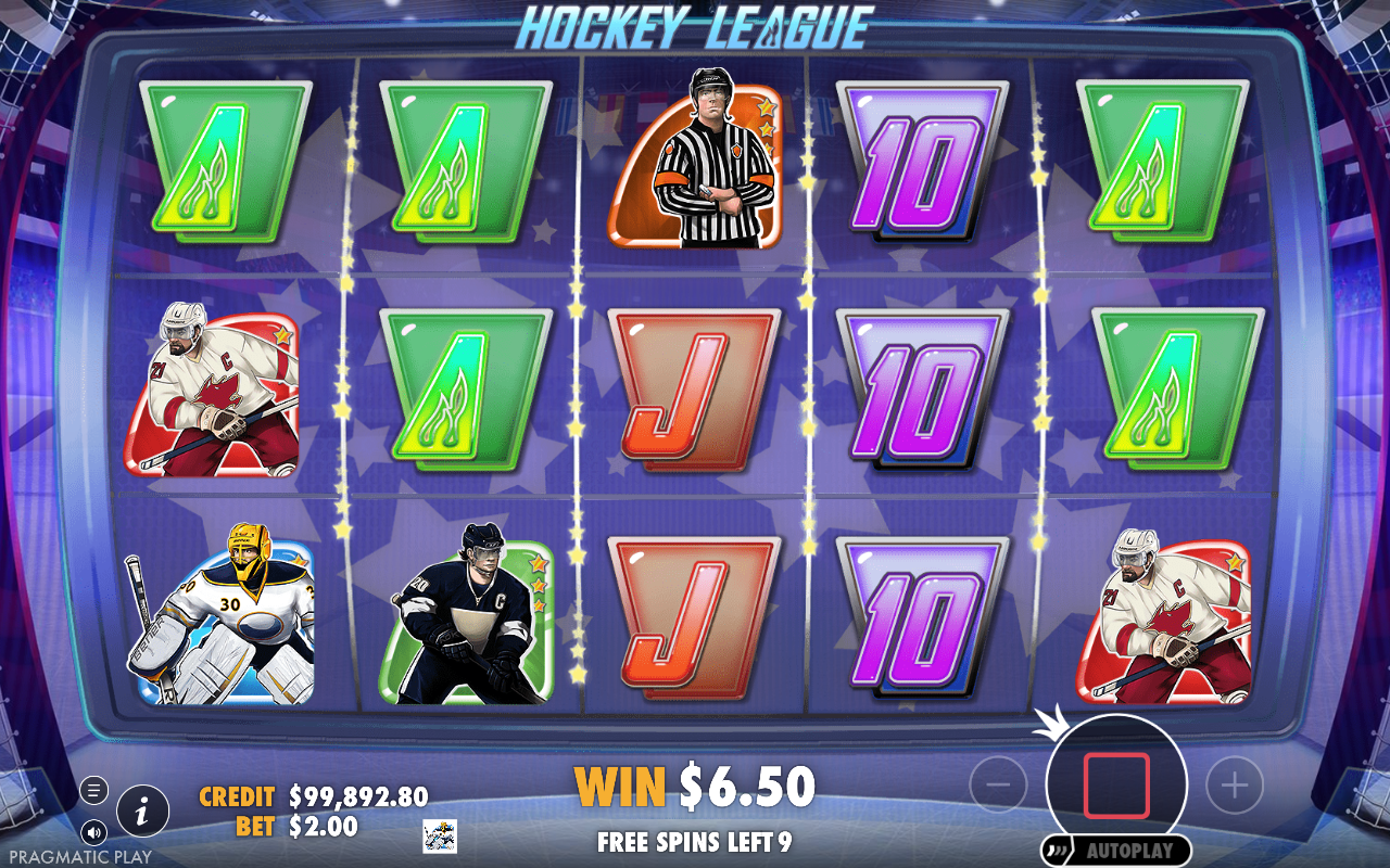 Free spins screen