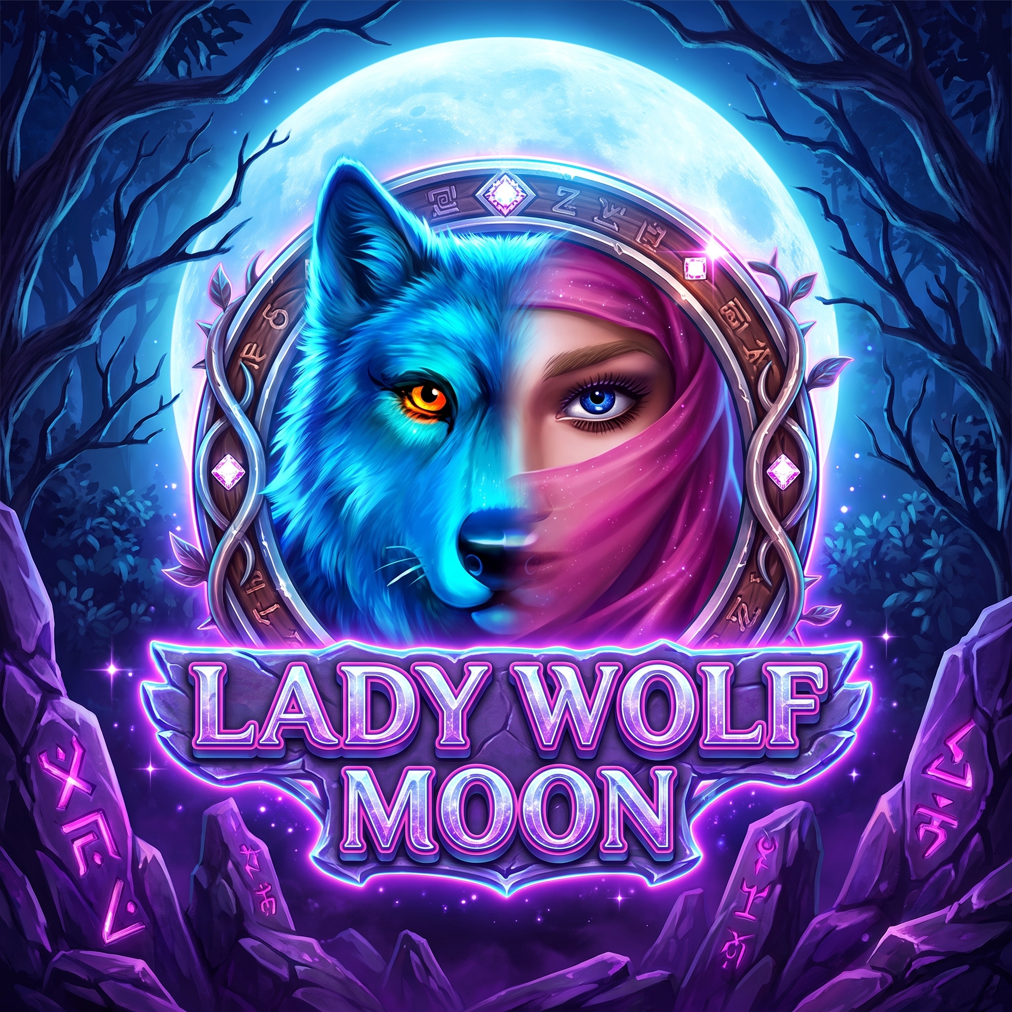 Lady Wolf Moon by BGaming