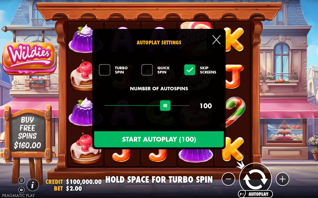 Autoplay settings