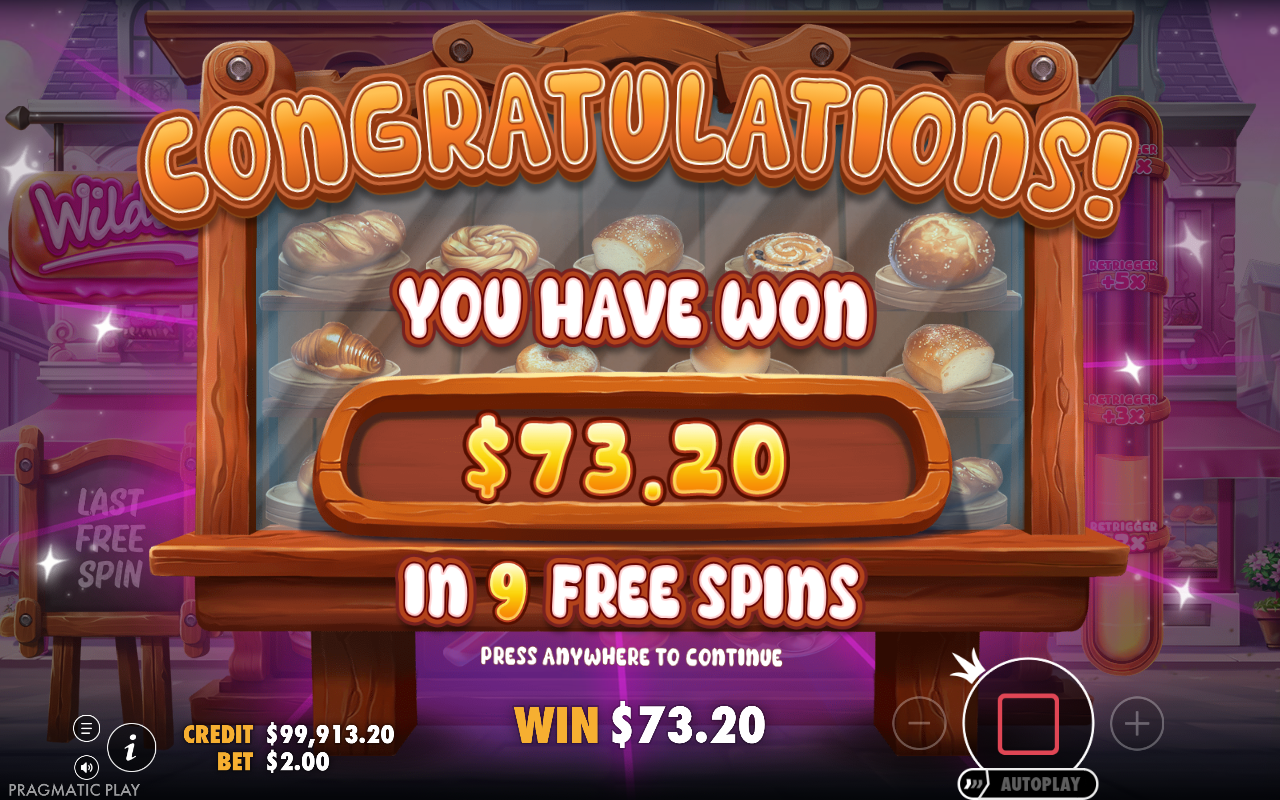 Win screen