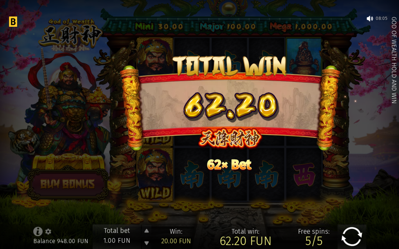 Win screen