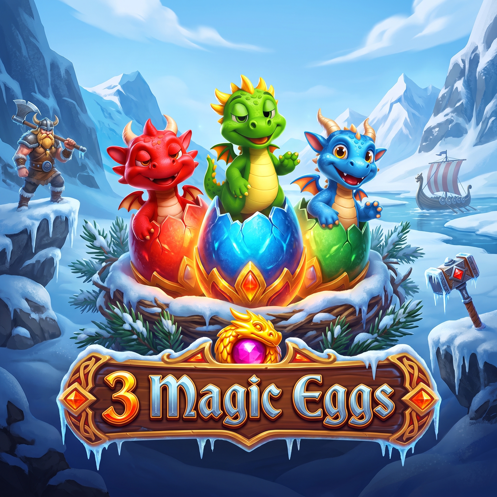 3 Magic Eggs by Pragmatic Play