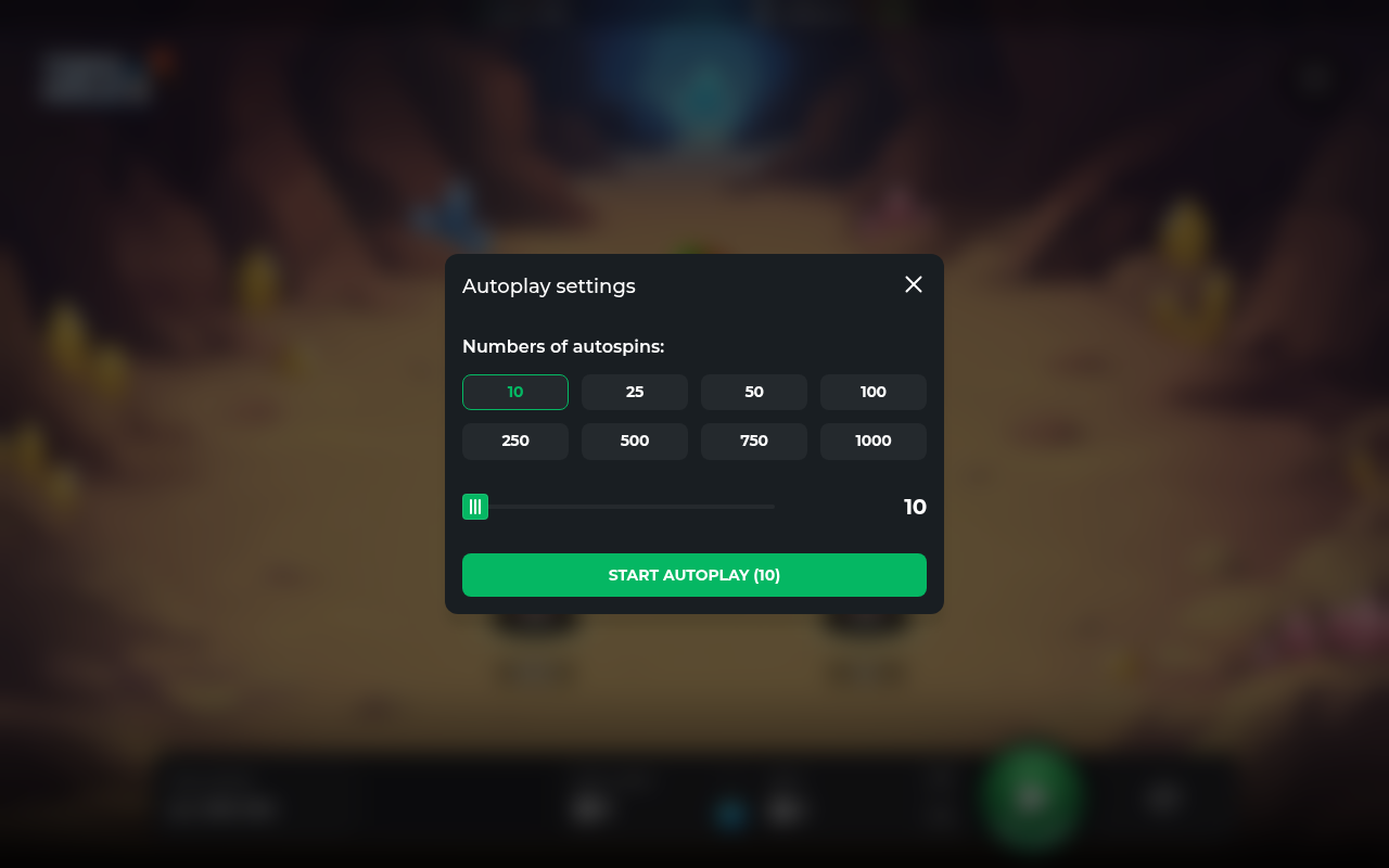 Autoplay settings