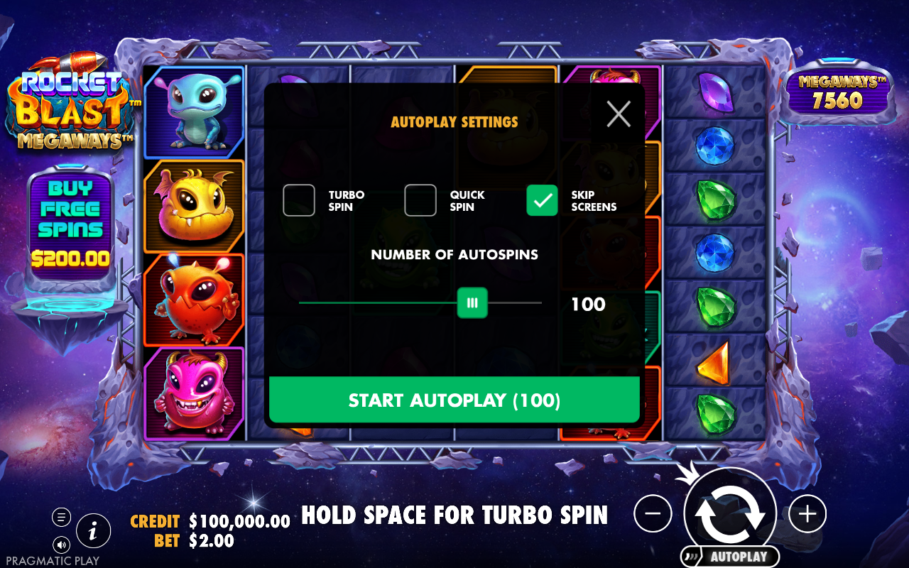 Autoplay settings