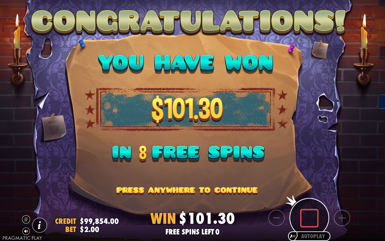 Win screen