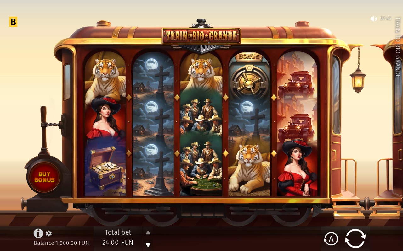Info / About screen