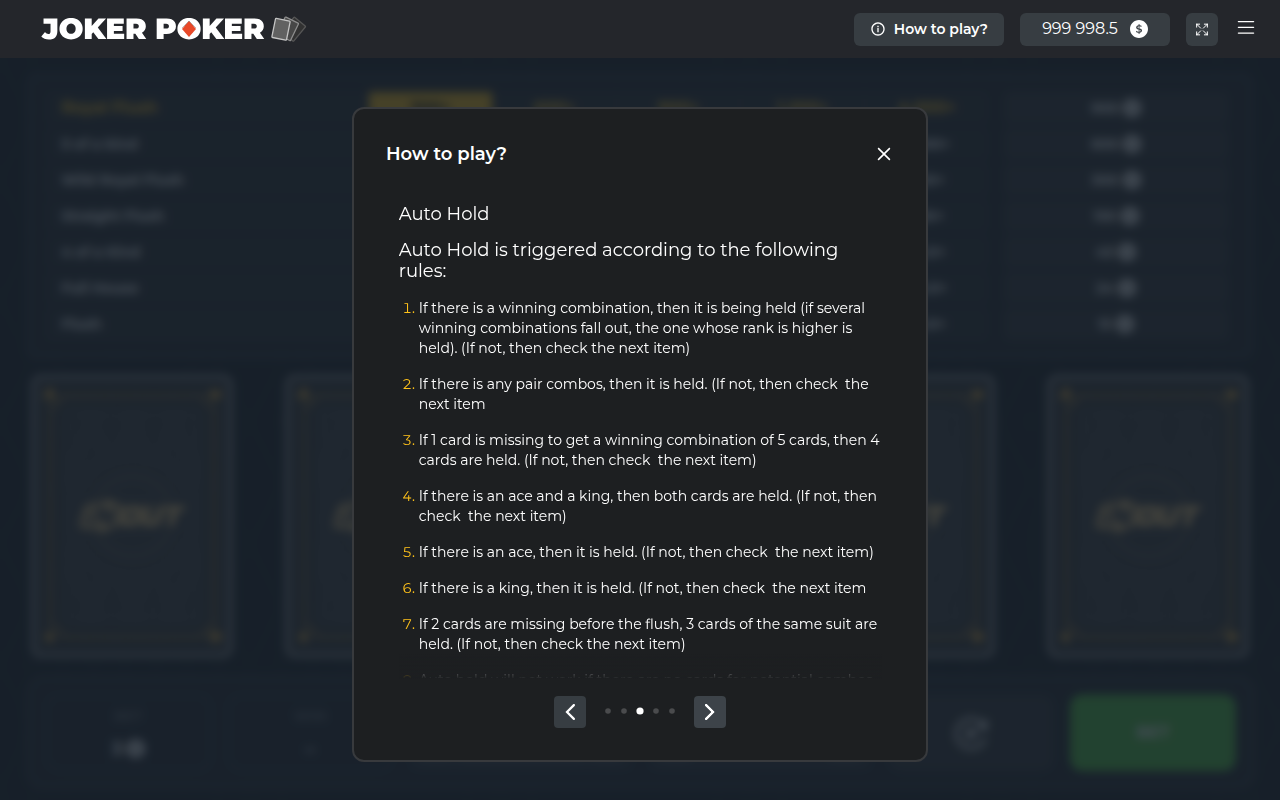 Rules / How to play