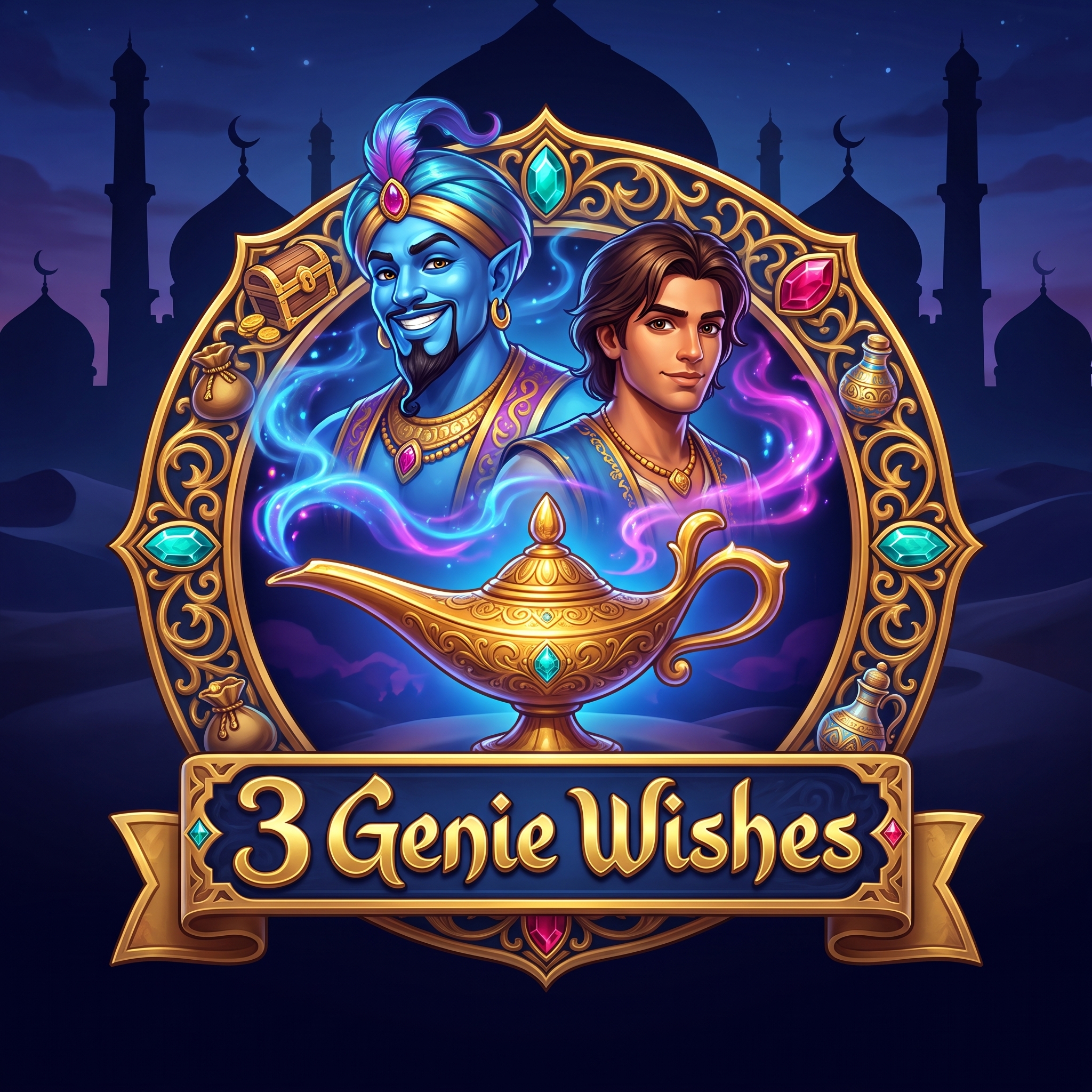 3 Genie Wishes by Pragmatic Play