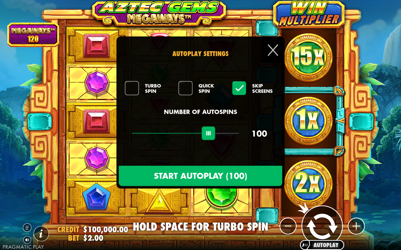 Autoplay settings