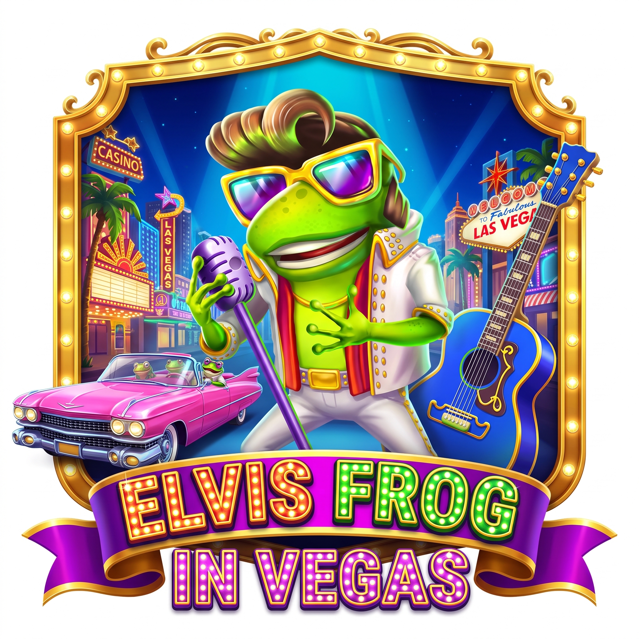 Elvis Frog in Vegas by BGaming