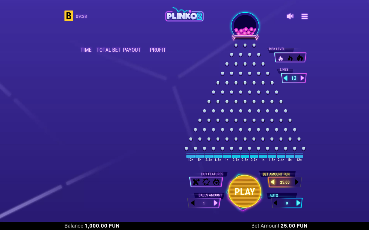 Info / About screen