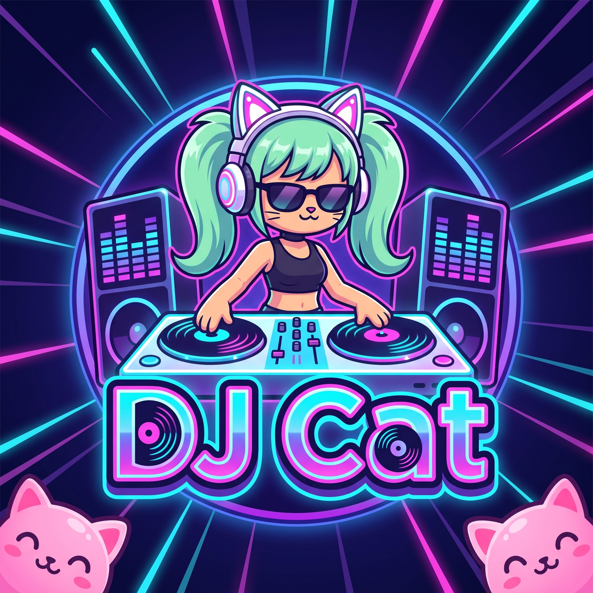 DJ Cat by Push Gaming